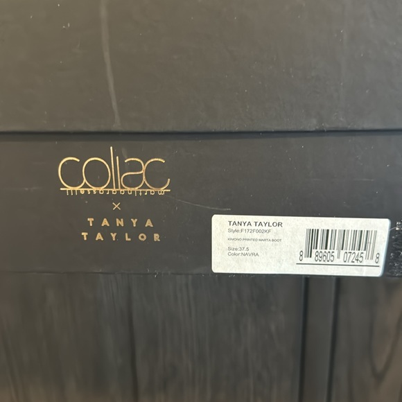 NIB Coliac x Tanya Taylor Kimono Printed Marta Boot EU Size 37.5 - Picture 7 of 8